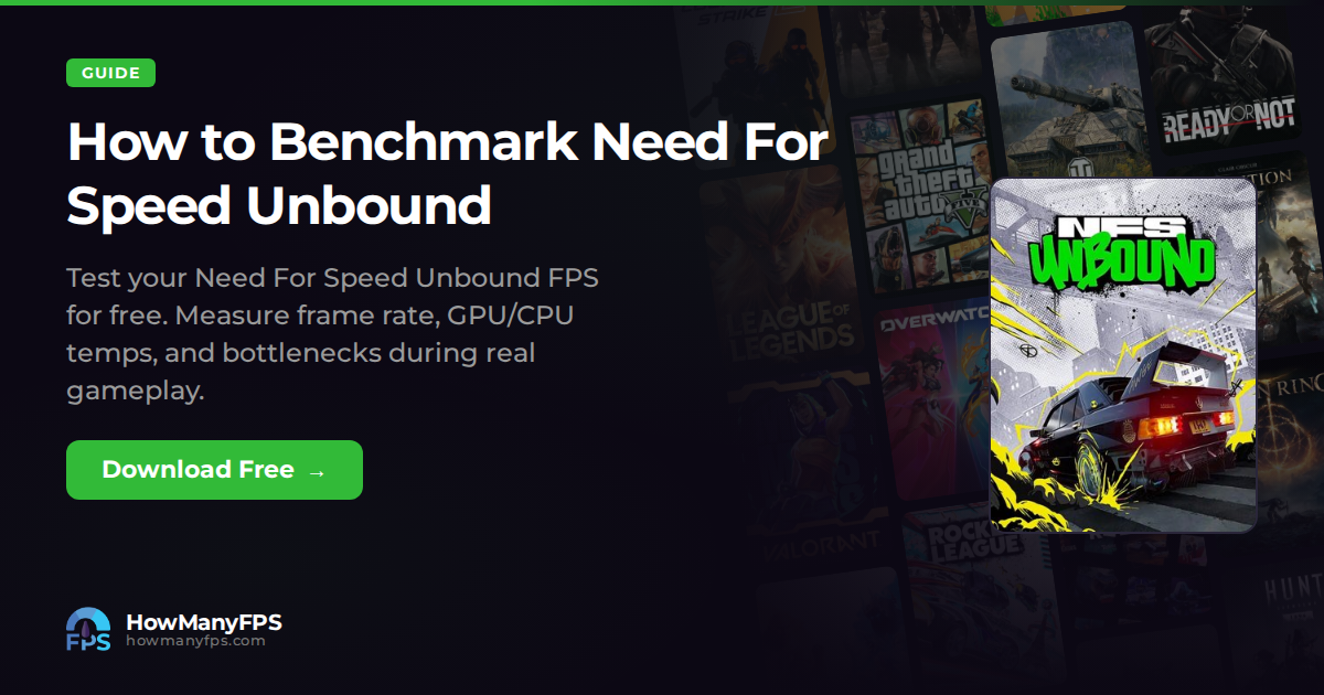 Unbound Notepad How to Benchmark Need For Speed Unbound: Free FPS Test – HowManyFPS