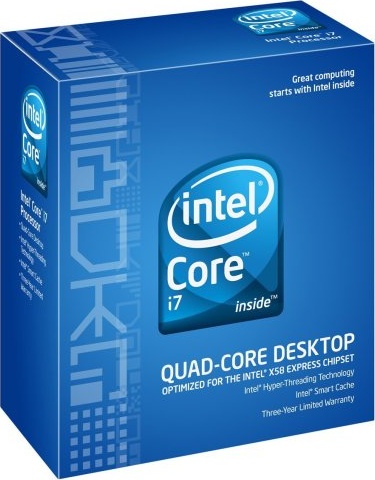 Intel Core i7 Processor i7-920 2.66GHz 8 MB LGA1366 CPU BX80601920