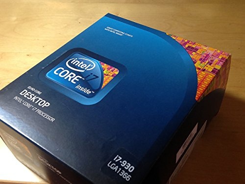 Intel Core i7 Processor i7-930 2.80GHz 8 MB LGA1366 CPU, Retail BX80601930