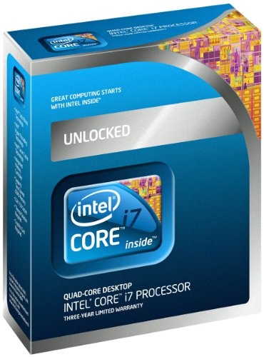 Intel Core i7-875K Processor 2.93 GHz 8 MB Cache Socket LGA1156