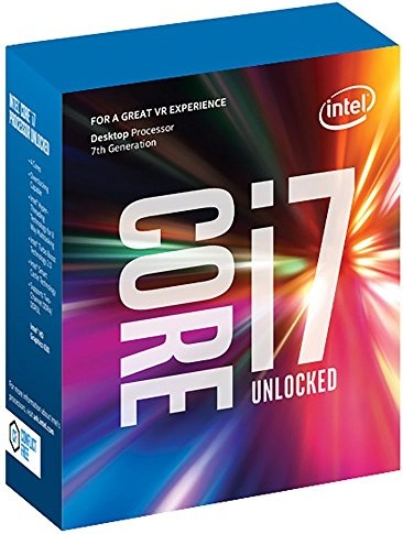 Intel Core i7-7700K Unlocked Processor 8M Cache, up to 4.50 GHz, Quad-Core Kaby Lake