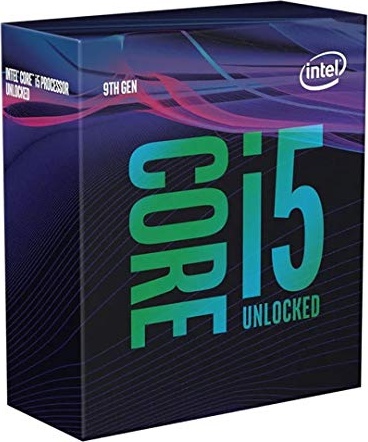 Intel Core i5-9600K Desktop Processor 6 Cores up to 4.6 GHz Turbo unlocked LGA1151 300 Series 95W, BX80684I59600K