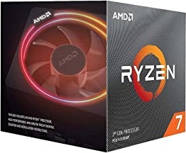 AMD Ryzen 7 3700X 8-Core, 16-Thread Unlocked Desktop Processor with Wraith Prism LED Cooler