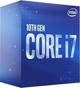 Intel® Core™ i7-10700F Desktop Processor 8 Cores up to 4.8 GHz Without Processor Graphics LGA1200 (Intel® 400 Series chipset) 65W