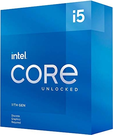 Intel® Core™ i5-11600KF Desktop Processor 6 Cores up to 4.9 GHz Unlocked LGA1200 (Intel® 500 Series & Select 400 Series Chipset) 125W