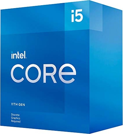 Intel® Core™ i5-11400F Desktop Processor 6 Cores up to 4.4 GHz LGA1200 (Intel® 500 Series & Select 400 Series chipset) 65W