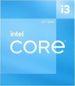 Intel Core i3-12100 3.30GHZ 12MB LGA1700 Processor - PN# BX8071512100, Black