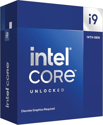 Intel® Core™ i9-14900KF Desktop Processor 24 cores (8 P-cores + 16 E-cores) up to 6.0 GHz