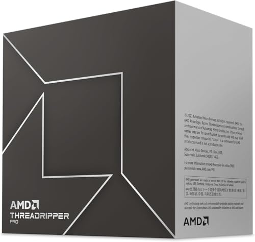 AMD Ryzen™ Threadripper™ PRO 7985WX 64-Core, 128-Thread Processor