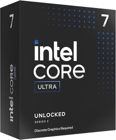 Intel Core Ultra 7 Desktop Processor 265KF - 20 cores (8 P-cores + 12 E-cores) up to 5.5 GHz