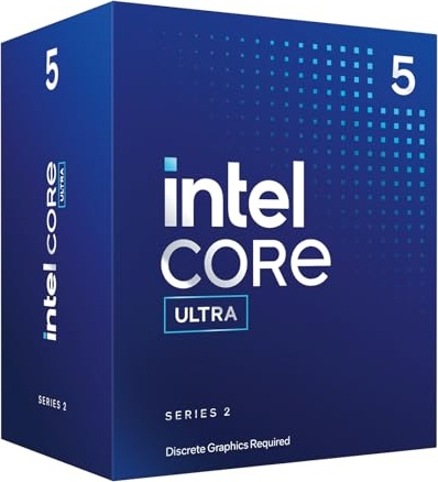 Intel® Core™ Ultra 5 Desktop Processor 225F 10 Cores (6 P-cores + 4 E-cores) up to 4.9 GHz