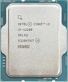 Intel Core i3-12100 4 Core Desktop Processor (Up to 4.3GHz) LGA 1700 - UHD Graphics 730-12MB Cache (OEM Tray Version, Cooler Not Included) - Reliable Performance for Entertainment, Home and Office