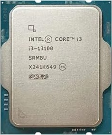 Intel Core i3-13100 4 Core Desktop Processor (Up to 4.5GHz) LGA 1700 - UHD Graphics 730-12MB Cache (OEM Tray Version, Cooler Not Included) - Reliable Performance for Entertainment, Home and Office