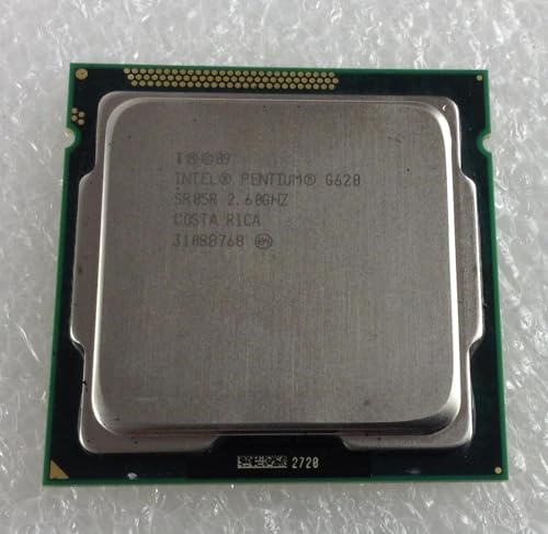 SouthTech for Intel Pentium Processor CPU Processor G620 2.60 Ghz 3M 655971-001 SR05R G620 3M Cache, 2.60 GHz