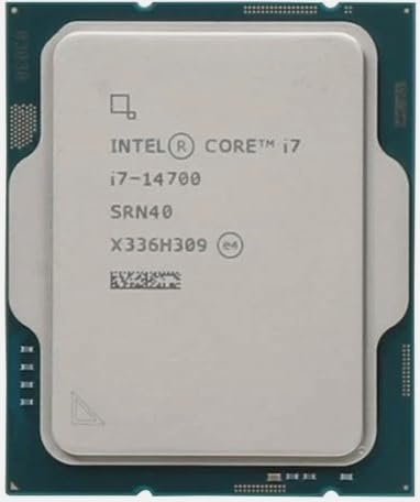 Intel Core i7-14700 20 Core Desktop Processor (Up to 5.3GHz) LGA 1700 – UHD Graphics 770 – 33MB Cache (Cooler Not Included, OEM Tray Version) – Reliable Performance for Entertainment, Home and Office