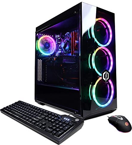 CyberPowerPC Gamer Xtreme VR Gaming PC, GTX 1660 SUPER, i7-10700, 16 GB DDR4,  Image