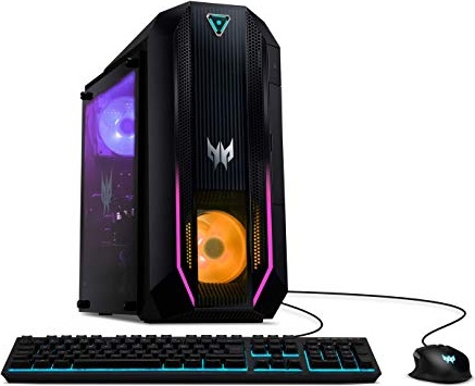 acer Predator Orion 3000 Gaming PC, RTX 2060 SUPER, i7-10700, 16 GB DDR4, 512 GB PCIe NVMe M.2 SSD + 1 TB HDD Image