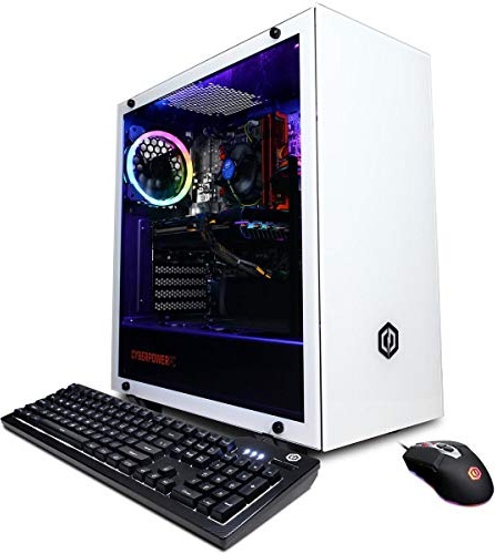 CyberPowerPC Gamer Xtreme Gaming PC, GTX 1660 SUPER, i7-10700F, 16 GB RAM, 240 GB PCIe NVMe M.2 SSD + 2 TB HDD Image