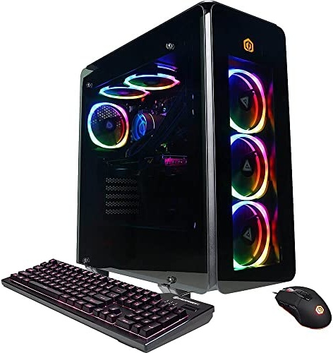 CyberPowerPC Gamer Supreme Liquid Cooled Gaming PC, RTX 4070, i9-13900KF, 32 GB RAM, 2 TB PCIe NVMe M.2 SSD Image