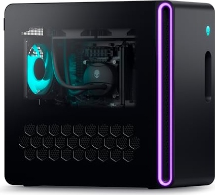 Alienware Aurora R16 Gaming PC, RTX 4070, i9-13900F, 32 GB DDR5, 1 TB PCIe NVMe M.2 SSD + 1 TB HDD Image