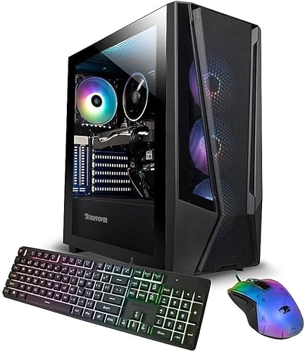 iBUYPOWER TraceMesh 7 Gaming PC, RTX 4060, i7-14700F, 64 GB DDR5, 4 TB PCIe NVMe M.2 SSD Image