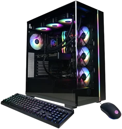 CyberPowerPC Gamer Supreme Gaming PC, AMD Ryzen 9 9900X3D 4.4GHz, GeForce RTX 5070 12GB, 32GB DDR5, 2TB PCIe 4.0 SSD, WiFi Ready & Windows 11 Home (SLCAI18000A2) Image