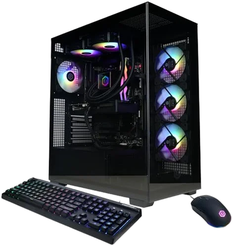 CyberPowerPC Gamer Supreme Gaming PC, AMD Ryzen 7 9700X 3.8GHz, Radeon RX 9070 XT 16GB, 32GB DDR5, 2TB PCIe 4.0 SSD, WiFi Ready & Windows 11 Home (SLC9400A2) Image