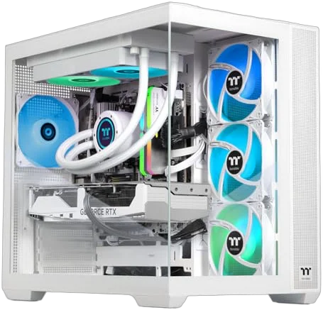 Thermaltake LCGS View 7880S-380 Gaming PC, RTX 5080, Ryzen 7 7800X3D, 32 GB DDR5, 1 TB PCIe NVMe M.2 SSD Image