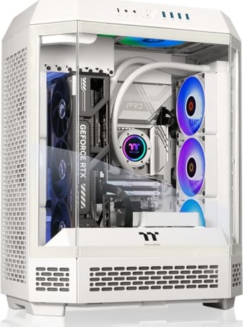 Thermaltake Reactor 9880S Gaming Desktop (AMD Ryzen™ 7 9800X3D, ToughRam 32GB DDR5 6400MT/s RGB Memory, NVIDIA® GeForce RTX™ 5080, 2TB NVMe M.2, WiFi, Windows 11) T6WT-X870-580-LCS
