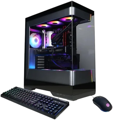 CyberPowerPC Gamer Supreme Gaming PC, AMD Ryzen 7 9850X3D 4.7GHz, GeForce RTX 5080 16GB, 32GB DDR5, 2TB PCIe 4.0 SSD, WiFi Ready & Windows 11 Home (SLC8800A5) Image