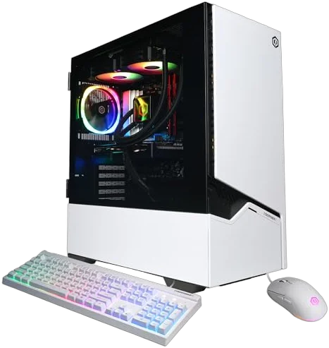 CyberPowerPC Gamer Supreme Gaming PC, RX 9060 XT 16 GB, Ryzen 7 8700F, 32 GB DDR5, 2 TB PCIe NVMe M.2 SSD Image