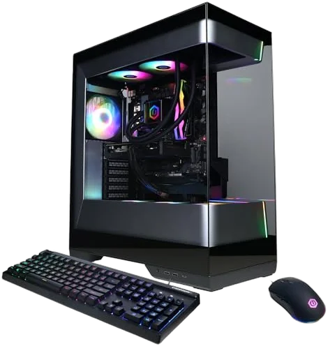 CyberPowerPC Gamer Xtreme Gaming PC, RX 9060 XT 16 GB, Ultra 9 285, 32 GB DDR5, 2 TB PCIe NVMe M.2 SSD Image