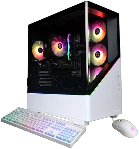CyberPowerPC Gamer Xtreme Gaming PC Intel Core Ultra 7 265F 2.4GHz, GeForce RTX 5050 8GB, 16GB DDR5, 2TB PCIe 4.0 SSD, WiFi Ready & Windows 11 Home (GXiVR8800A6) Image