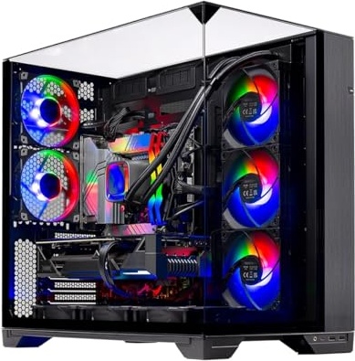 Skytech Gaming O11 Vision Gaming PC, RTX 5070, Ryzen 7 7700X, 32 GB DDR5, 1 TB PCIe NVMe M.2 SSD Image
