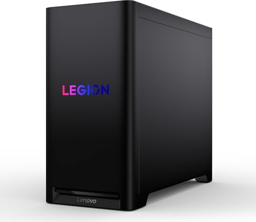 Lenovo Legion Tower 5-2026 - Gaming Desktop - AMD Radeon RX 9070 XT - Ryzen 7 7800X3D - 32GB Memory - 1TB Storage - Windows 11 Home - Eclipse Black - Free 3 Months PC Game Pass