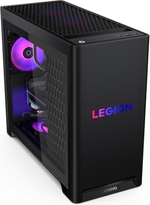Lenovo Legion Tower 5-2026 - Gaming Desktop - NVIDIA GeForce RTX 5070 - Ryzen 7 7800X3D - 32GB Memory - 1TB Storage - Windows 11 Home - Eclipse Black - Free 3 Months PC Game Pass