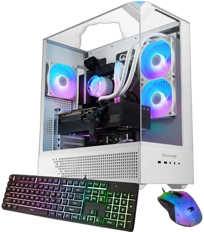 iBUYPOWER Element Gaming PC, RTX 5070, Ryzen 9 7900X, 32 GB DDR5, 1 TB PCIe NVMe M.2 SSD Image
