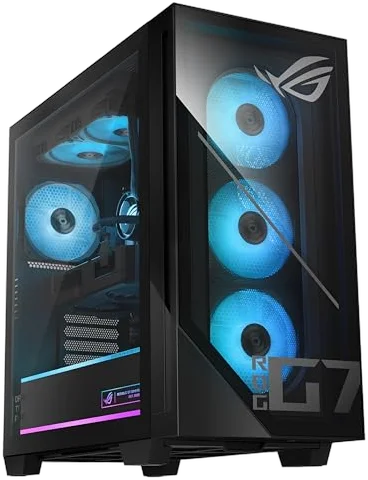 ASUS ROG GM700 (2025) Gaming PC, RX 9070 XT, Ryzen 7 9800X3D, 32 GB DDR5, 2 TB PCIe NVMe M.2 SSD Image