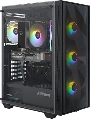 ZOTAC MEK Gaming PC Desktop, NVIDIA GeForce RTX 5060 8GB GDDR7, AMD Ryzen 5 5500 Up to 4.2GHz, 16GB DDR4, 1TB NVMe SSD, 650W 80+ Gold PSU, WiFi 6E, Windows 11 Home