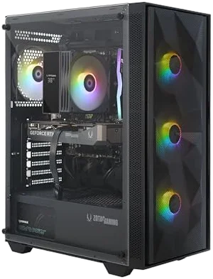 ZOTAC MEK Gaming PC, RTX 5060, Ryzen 5 5500U, 16 GB DDR4, 1 TB PCIe NVMe M.2 SSD Image