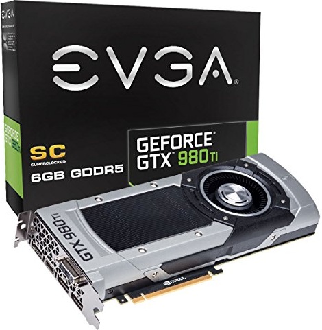 EVGA GeForce GTX 980 Ti 6GB SC GAMING, Silent Cooling Graphics Card 06G-P4-4992-KR