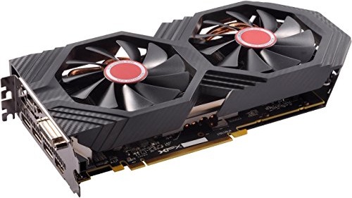 XFX Radeon RX 580 GTS Black Edition 1405MHz OC+, 8gb 256bit GDDR5, DX12 VR Ready, Double Dissipation, Dual BIOS, 3xDP HDMI DVI, PCI-E AMD Graphics Card (RX-580P828D6)