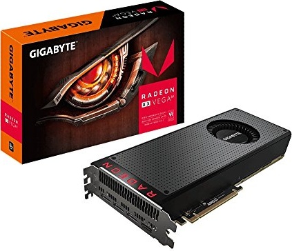 GIGABYTE GV-RXVEGA64-8GD-B AMD Radeon RX Vega 64 8G Graphic Cards