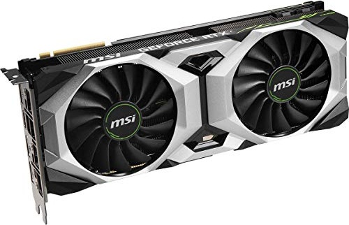 msi Gaming GeForce RTX 2080 Super 8GB GDRR6 256-Bit HDMI/DP Nvlink Torx Fan Turing Architecture Overclocked Graphics Card (RTX 2080 Super Ventus XS OC)