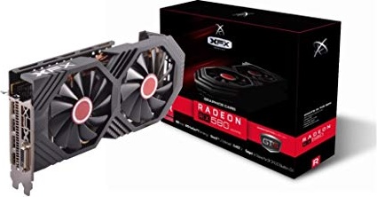 XFX Radeon RX 580 GTS XXX Edition 1386MHz OC+ 8GB GDDR5 VR Ready Dual BIOS 3xDP HDMI DVI AMD Graphics Card (RX-580P8DFDA)