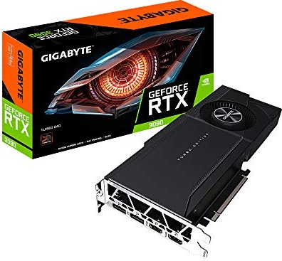 Gigabyte 24GB NVIDIA GeForce RTX 3090 Turbo GDDR6X Graphics Card Model GV-N3090TURBO-24GD