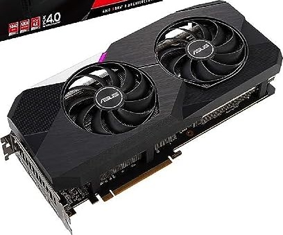 ASUS Dual AMD Radeon RX 6700 XT Standard Edition 12GB GDDR6 Gaming Graphics Card (AMD RDNA 2, PCIe 4.0, 12GB GDDR6 Memory, HDMI 2.1, DisplayPort 1.4a, Axial-tech Fan Design, 0dB Technology)