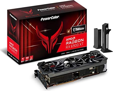 PowerColor Red Devil AMD Radeon RX 6900 XT Ultimate Gaming Graphics Card with 16GB GDDR6 Memory, Powered by AMD RDNA 2, HDMI 2.1