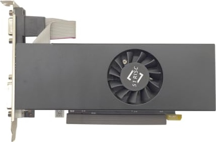51RISC Radeon RX 550 LP Graphics Card, Low Profile 4GB GDDR5 Small Form Factor Video Card for Gaming 4K Display Desktop/Mini PC SFF Video Card (RX 550 4GB)