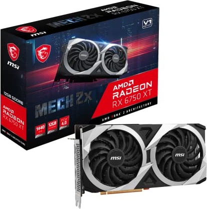 Radeon RX 6750 XT MECH 2X 12G V1